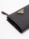 Prada Women Small Saffiano Leather Wallet