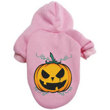 Halloween Pumpkin Dog Pattern Sweater Clothes
