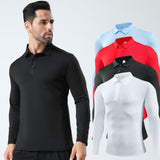 Mens Lapel Sports Polo Shirt
