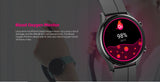 IMILAB W12 Smart Watch For Men Women Bluetooth Sports Fitness Tracker Heart Rate IP68 Waterproof -Black