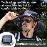 Spray Fan Hat Cooling Sunshade Fisherman Hat