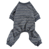 Summer Dog Clothes Striped Home Pajamas Thin