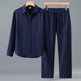 High-end Quality Tencel-linen Casual Mens Suit