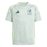 adidas Boys Mexico 2024 Away Jersey Linen Green