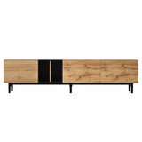Modern Natural Wood color TV Stand