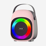 KP-857 Hot-Selling Mini Portable Bluetooth Speaker Wireless Outdoor Speaker With RGB Ambient Light Factory Stock Available