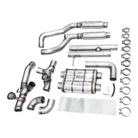 AWE 21+ Wrangler 392 Switchpath Cat-Back Exhaust- Quad BashGuards