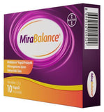 MiraBalance Probiotic Supplement 10 Capsules - Gut Health Support for Adults and Children Over 11