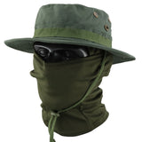 Multi-functional Outdoor Sun Protection Breathable Round-brim Fishing Hat