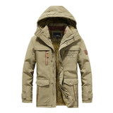 New Autumnwinter Mens Insulated Tactical Jacket