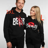 New Printed Casual Hooded Sweatshirt For Couples