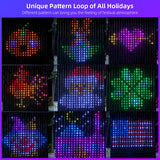 Curtain Light String LED Colorful Changing Light Strip Energy-saving And Environmentally Friendly