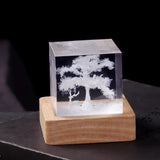Christmas Healing Birthday Gift Micro Landscape Elk