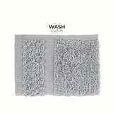 Gray Cotton Bath Towel Set (10–32 pcs)
