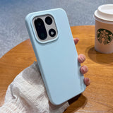 New Stylish Liquid Silicone Minimalist Solid-color Fully Encasing Drop Proof Protective Case