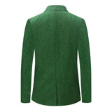 Mens Casual Solid-colormulti-color Suit Jacket