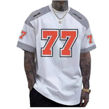 American-style Retro Fashion 3D Digital Print American Top