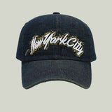 Men's And Women's Matching Embroidered Lettered Edge Decorative Fashion Trend Baseball Cap - Suitable For All Seasons, Great For Travel, Makes Your Face Look Smaller