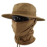 Multi-functional Outdoor Sun Protection Breathable Round-brim Fishing Hat