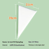 Disposable Piping Bags For Cake And Pastry Decoration