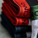 Men's Underwear Low Waist Cotton Tight-fitting Solid Color Underwear
