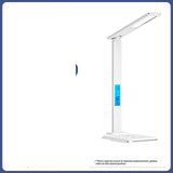 LED Study Table Face With Calendar Clock Wireless Charger Table Lamp