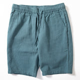 Men's Slim-fit Straight-leg Hemp Five-pocket Pants