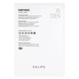 Eklips Cocoa Pantyhose Soft Sheer Tights in Size S