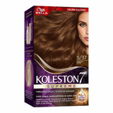 Wella Koleston Supreme 5/37 Tempting Brown Hair Dye: Intense Color, Gray Coverage & Hydration for Long-Lasting at Home Hair Coloring