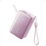 Anker Nano Power Bank (10K, 45W, Built-In Retractable USB-C Cable)