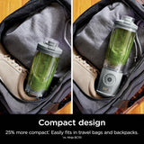 Ninja Blast Max, Portable Blender + Twist & Go, Personal Smoothie, Blend, Ice Crush, 3 Programs, Cordless, 22 oz removable Vessel, Dishwasher Safe, Leakproof, Silver, BC251SL