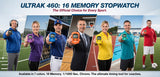 ULTRAK 460 Set - Rainbow set of six stopwatches