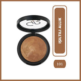 Golden Rose Baked Stardust Blush No:101 1pc