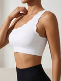 Summer Solid Color One Shoulder Strap Women Bra Thin Cup Wireless Push Up Bralette Comfort No Lining Daily Wear