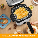 Suslas Deep Fryer With Cool-Touch Basket