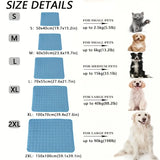 Dog Cooling Mat – Pet Cooling Pad for Dogs & Cats