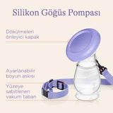 Lansinoh Silicone Breast Milk Collector & Saver: Hands-Free Leak Catcher for Effortless Breastfeeding & Pumping
