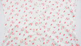 Ahagaga Casual Women Playsuits O-Neck Regular Long Sleeves Print Single Breasted Skinny Homewear Floral Sweet Femlae Rompers