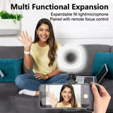 BSLIUFANG 2025 new Bluetooth Handle Stabilizer Handheld Multi-function Vlog Selfie Smartphone Holder Shutter Phone Filming
