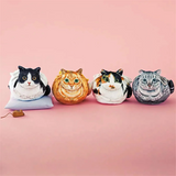 ABQR Cat Shape Cosmetic Bag Multifunctional Beauty Bag Dustproof Large-Capacity Ladies Travel Makeup Case Girl Makeup Bag A