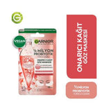 Garnier Probiotic Derivative Eye Mask - Hydrating, Vegan, Sensitive Skin Friendly Face Mask for Under-Eye Care