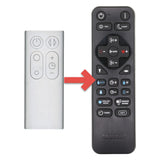 Substitute for Dyson AM06 AM07 AM08 Pedestal Fan Remote Control 965824-01, 965824-02, 965824-03, 965824-06, 965824-07 [RRDYS01.2]