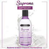 Morfose Supreme Hair Shampoo - Nourishing Formula for Dry, Damaged Hair - Biotin & Vegan Collagen - Strengthens, Moisturizes & Adds Shine (10.14 fl oz)