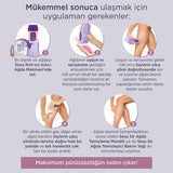 Sesu Roll-On Wax for Sensitive Skin - Easy Hair Removal, Dermatologically Tested, 3.38 fl oz