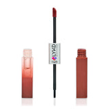 LYKD Double Sided Lipstick & Gloss - Long Lasting, Non-Sticky, Vibrant Lip Color Duo