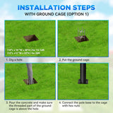 1500W solar street light with 20ft /16ft pole