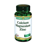 Nature's Bounty Calcium Magnesium Zinc+D3 100 Tablets - Bone Health Support Supplement
