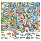 Headu Educational Puzzle for Children - English Vocabulary Learning Toy for Kids Aged 4-8