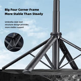 Selfie Stick Tripod for Phone AI 360 Rotation Face Tracking Gimbal Stand Smartphone Camera Monopod Holder 1630mm Quadruped