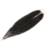 Afro Kinky 2x6 Transparent Lace Human Hair Closure